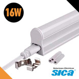 Liston Interconectable Tubo Led Sica Luz Dia 16w 220v Color De La Luz Blanco