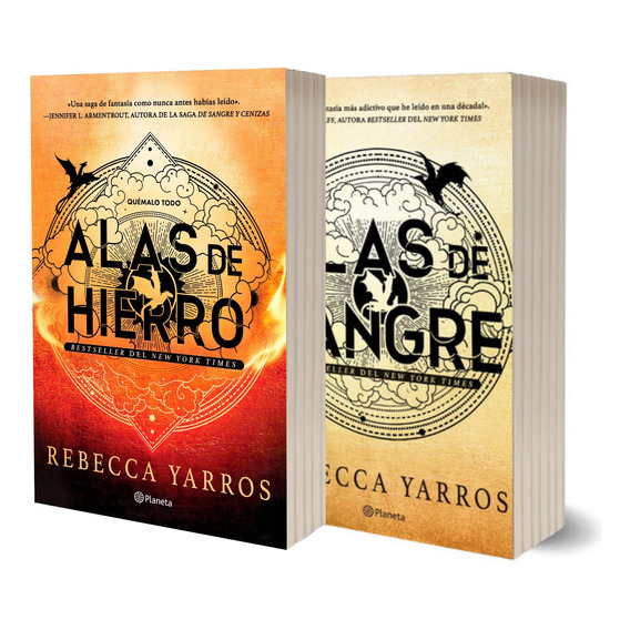 Pack Alas De Sangre + Alas De Hierro - Rebecca Yarros