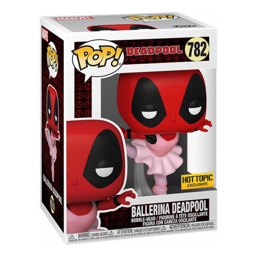 Funko Pop! Ballerina Deadpool 782 Hot Topic Exclusive