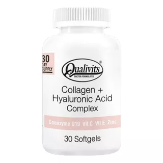 Colágeno Hidrolizado Marino + Ácido Hialurónico - Qualivits Sabor Natural