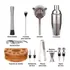 Set 12 Piezas Cocteleria Base Bambu Barman Bartender Tragos Coctelera Acero Inoxidable 550 Ml - Otec
