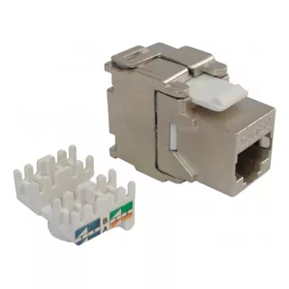 Conector Fêmea Rj45 Cat 6 - Keystone - Blindado - Wt-2201