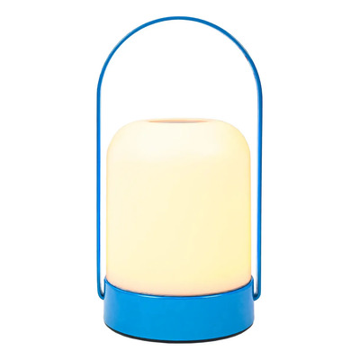 Lámpara De Mesa Led Cct Dimer Usb-c Azul Mks Azul