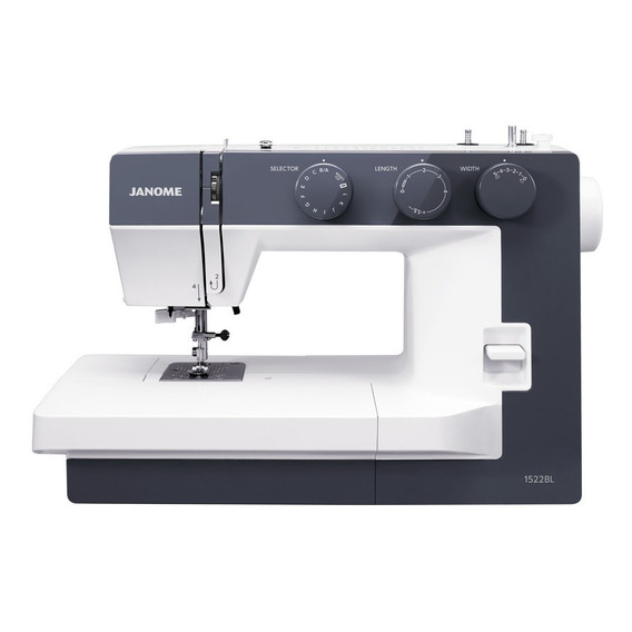 Máquina de coser recta Janome 1522BL portable azul oscuro 220V