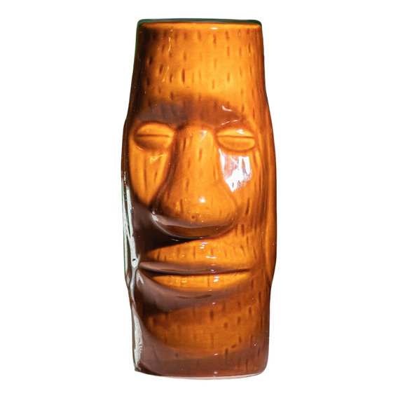 Tazas Tiki Moai, Vaso Cerámica 400 Ml Cóctel, Pub, Hawai