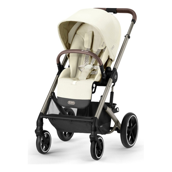 Carriola Cybex Balios S Color Beige Chasis Café con Plata