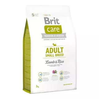 Alimento Brit Brit Care Adult Para Perro Adulto De Raza Mini Y Pequeña Sabor Cordero Y Arroz En Bolsa De 3kg