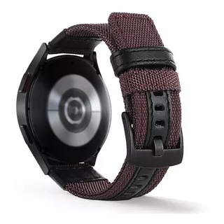 Malla De Tela Y Cuero Para Samsung Watch 5 