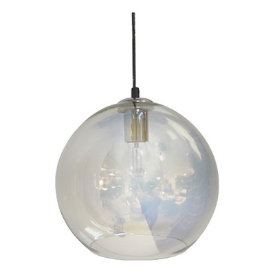 Colgante Fantasy Xl Transparente Tornasolado 40cm Diseño Cie