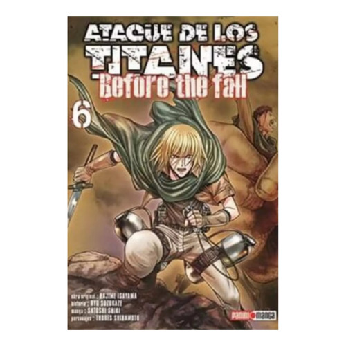 Ataque De Los Titanes: Before The Fall, De Ryo Suzukaze. Editorial Planet Manga, Tapa Blanda En Español, 2020