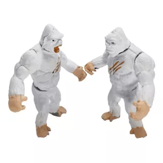 Figuras Rampage George El Gorila Blanco Roca Scumlabs En