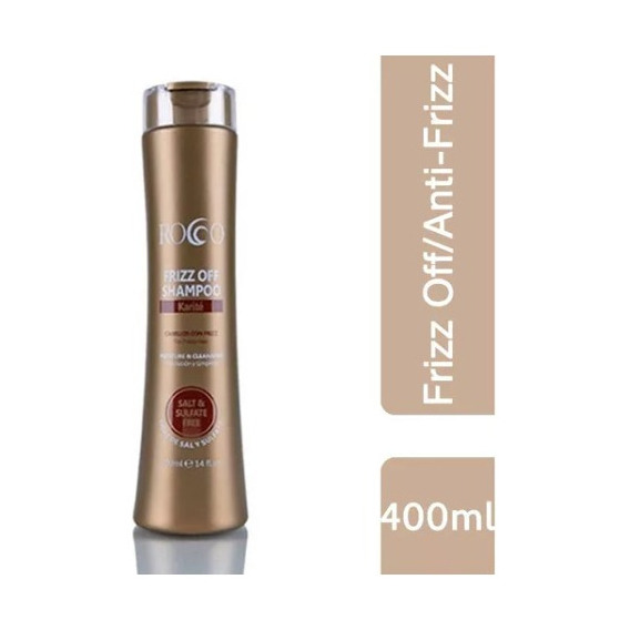 Shampoo Anti Frizz Rocco Sin Sal 400ml