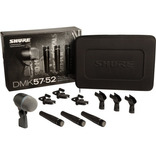 Kit De Micrófonos Shure Dmk57-52 Para Batería Con Maletín Color Negro