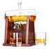 Decantador Jillmo, Juego De Decantadores De Whisky De 1250 M