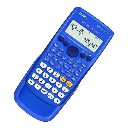 Calculadora científica Casio FX-82La Plus, color azul