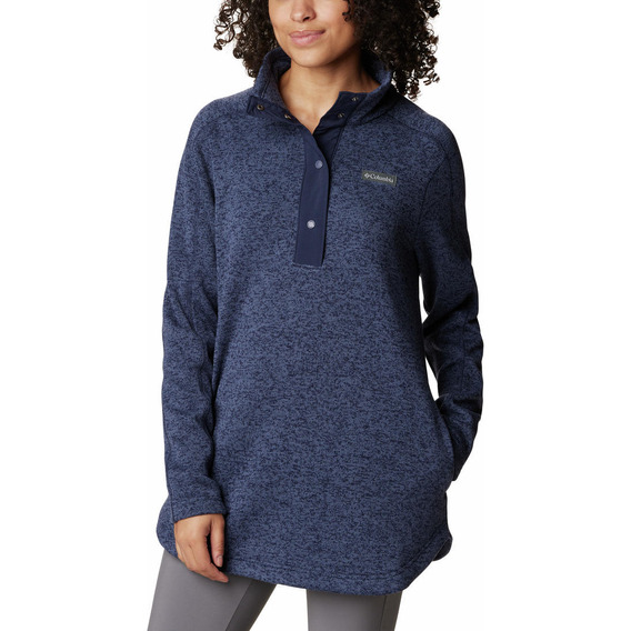 Polar Columbia Mujer Sweater Weather Azul