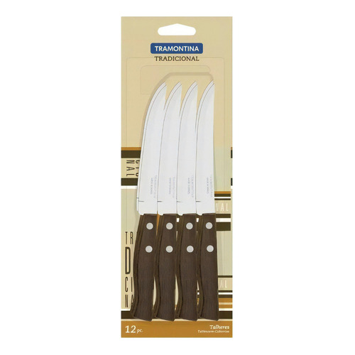 Pack 12 Cuchillos Tramontina Asado 5 Pulgadas / Superstore