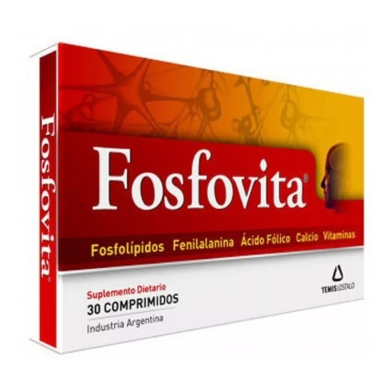 Fosfovita X 30 Comp. Mejora Concentracion Y Memoria