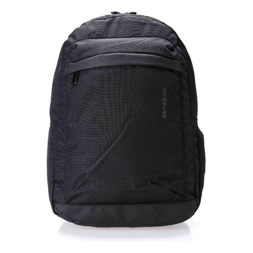 Mochila Samsonite Acceleration Moonlight Black, diseño de tela lisa