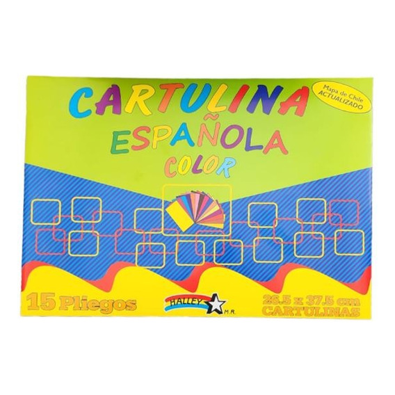 Carpeta Cartulina Española 15 Pliegos 26,5x37,5 Cms