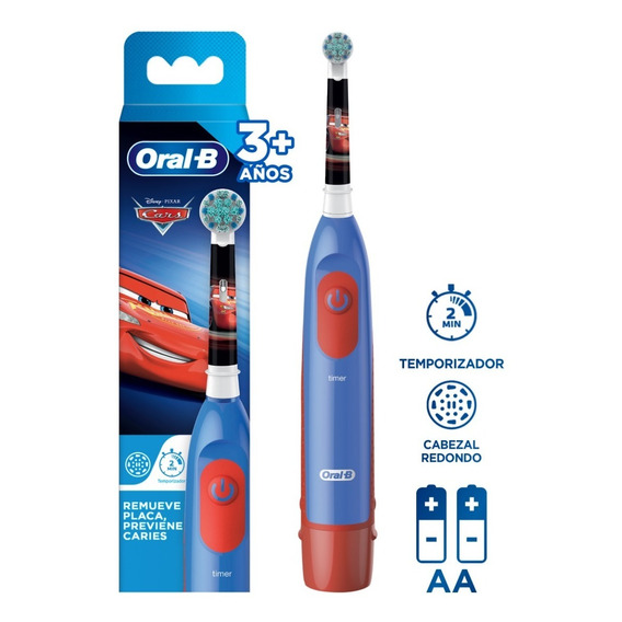 Cepillo De Dientes Electrico A Pilas Oral-b Disney Cars 