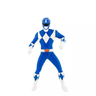 Ranger Azul Muñeco Articulado Power Rangers 41cm Orig Ditoys