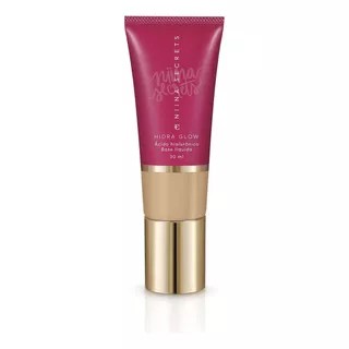 Base Líquida Niina Secrets Hidra Glow Cor 10 30ml Tom Claro