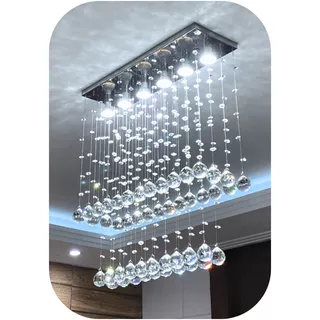 Pendente Cristal Legítimo 60cm  Para Mesa De Jantar