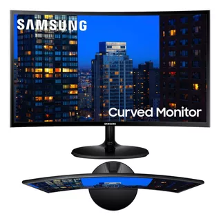 Monitor Samsung Curvo 24 Pulgadas Full Hd 1080p Hdmi Vga Led
