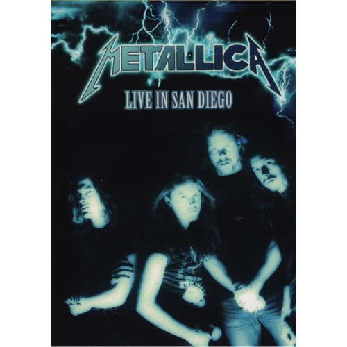 Metallica Live In San Diego =concierto= Dvd Original
