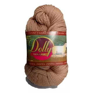 Estambre Dolly Lana 100% Lana Australiana Madeja De 100g Color Beige