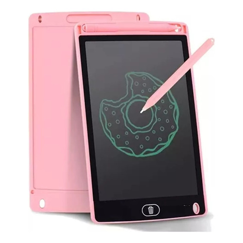 Pizarra Mágica Tablet Lcd 12 Escritura Color Digital Dibujo Color Rosa