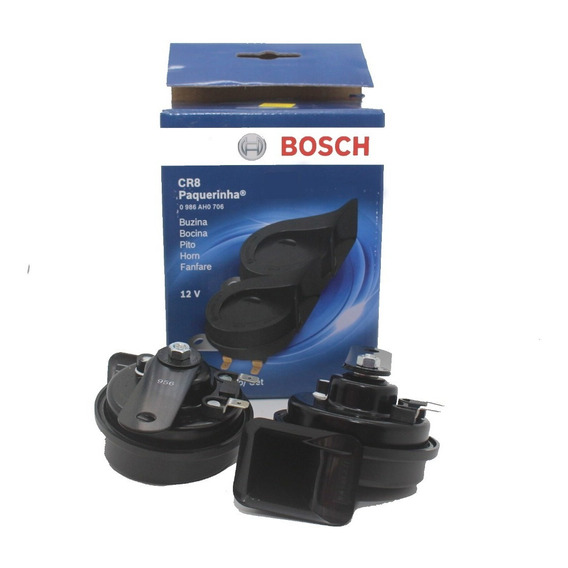 Juego Dos Pitos Corneta Bocina Bosch Cr8 Accesorios Carro