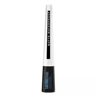 Delineador De Ojos Líquido Maybelline Lasting Drama Wtp Color Negro Efecto Mate