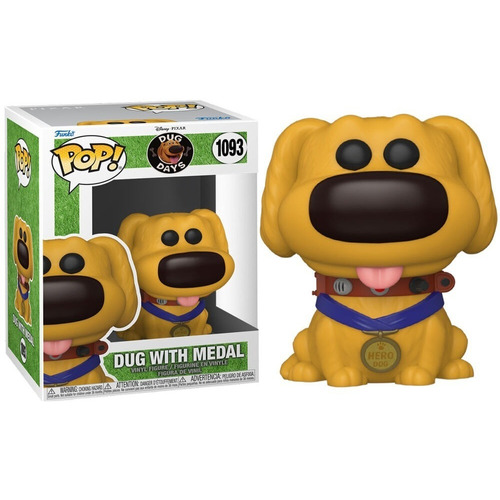 Funko Pop Dug With Medal 1093 - Dug Days - Gw041