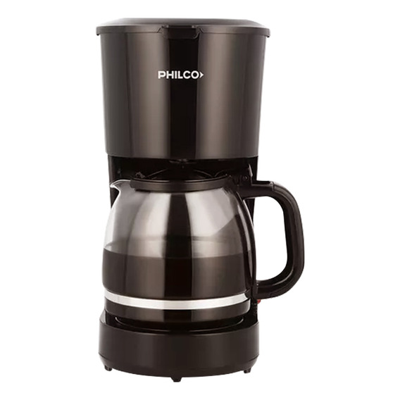 Cafetera De Filtro Philco 1.5lts 750w 12 Tazas Negro