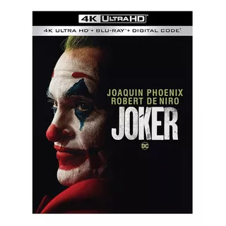 Joker Blu Ray 4k Ultra Hd, Sellado, Con Guante
