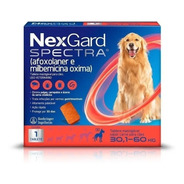 Nex Gard Spectra Para Cães De 30,1 A 60kg - 1 Tablete