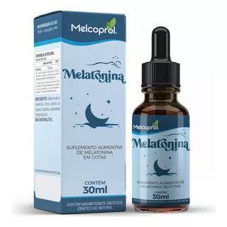 Melatonina Concentrada 1 Gota Noite 30ml - Melcoprol