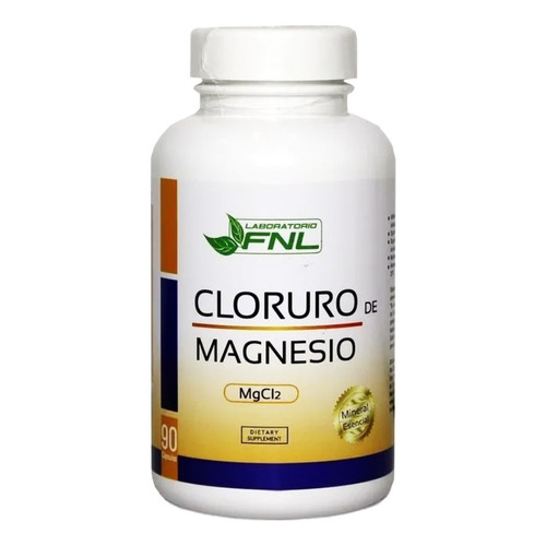 Cloruro De Magnesio Fnl 500 Mg 90 Cápsulas (para 3 Meses)