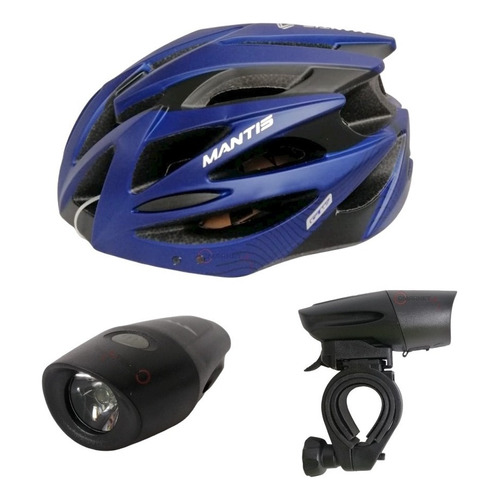 Casco Bicicleta Gw Mantis Mtb Ruta Patinaje Graduable Tallam Color Azul Talla M