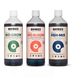 Biobizz Grow Bloom Fishmix Fertilizantes Orgánicos 250 Ml