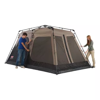 Carpa Coleman Instant Tent 8 Personas 4,26 X 2,43 X 1,93 Mt Color Café