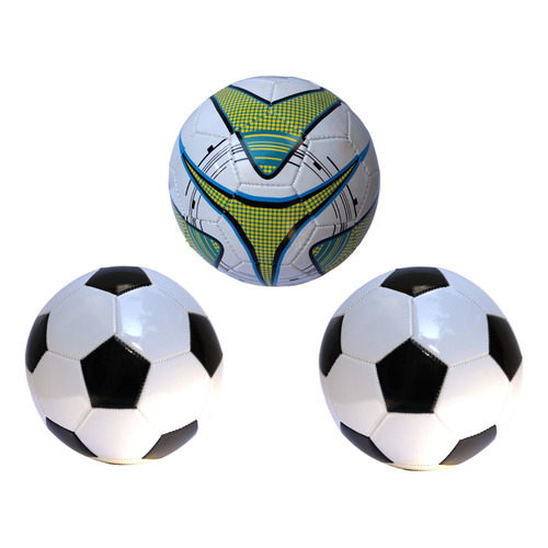 Balon Futbol #5 Economico Balones Colores Color Blanco