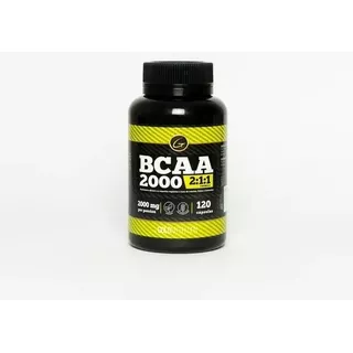 Aminoácidos - Bcaa 120 Caps 2:1:1 2000 Mg - Gold Nutrition Sabor Sin Sabor