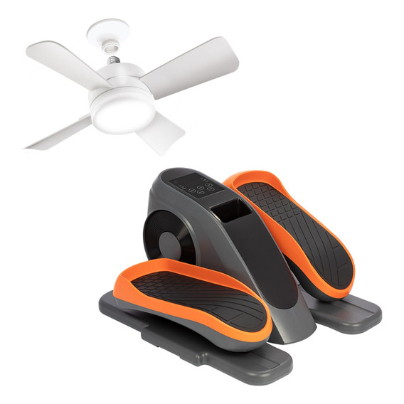 Paquete Eliptic Trainer Power Legs + Socket Fan | Cv Directo Color Negro