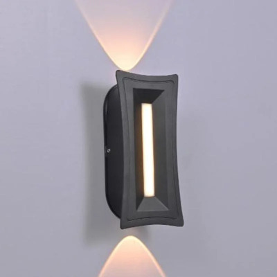 Bidireccional Faraone Aluminio Negro Frontal Exterior Cie
