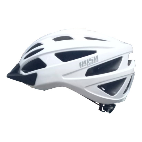 Casco De Bicicleta Rush Endurance Talle M Color Blanco