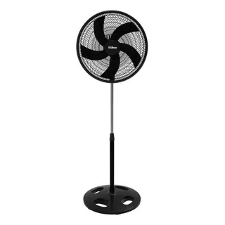 Ventilador De Pie Liliana 20  Vp20p 90w 220v Cantidad De Aspas 5 Color De La Estructura Negro Color De Las Aspas Negro Diámetro 20   Material De Las Aspas Plástico