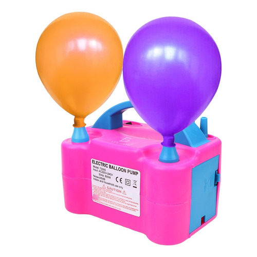 Inflador Electrico Bomba Globos Fiesta Decoracion Portatil